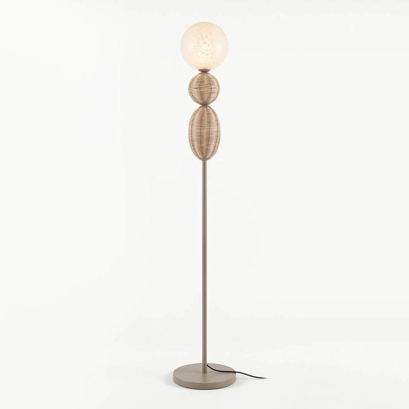 5786-F047 Glass Floor Lamp