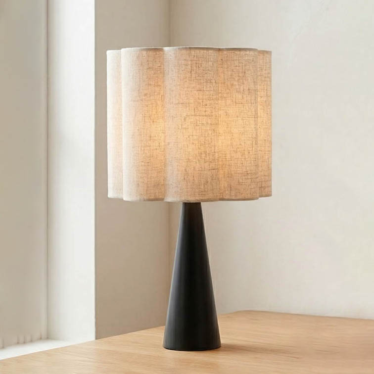 5786-T152 Linen Iron Table Lamp