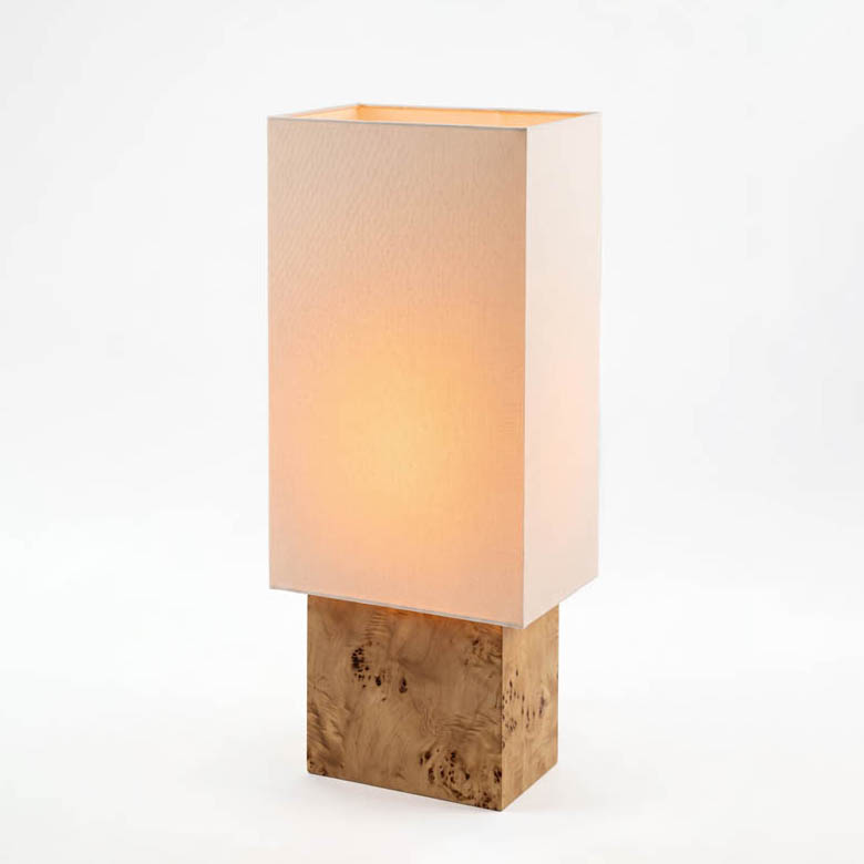 5786-T176 Fabric Wood Table Lamp